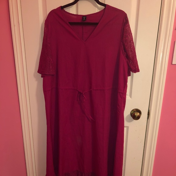 Plus size cotton dress - Picture 1 of 4